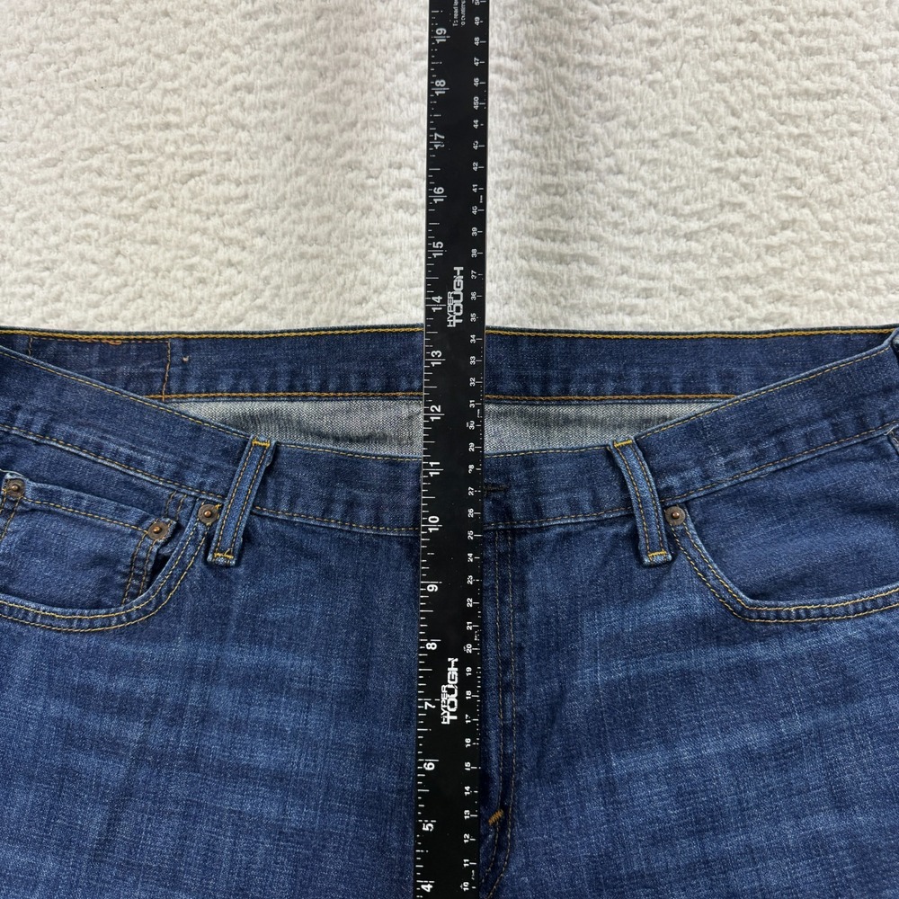 Levi's 569 Loose Fit Straight Leg Jeans Mens 36x32 Blue Denim Cotton Mid Rise - Picture 5 of 12